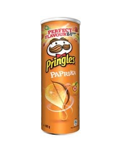 Chips Pringles paprika flavour 165 g canister