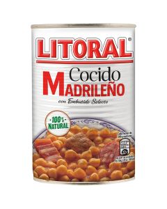 Madrid-style stew "cocido madrileño" Litoral 425 g tin