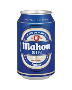 Alcohol-free beer Mahou Sin 33 cl can