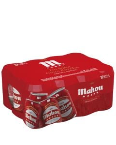 Beer Mahou 5 Stars 33 cl can