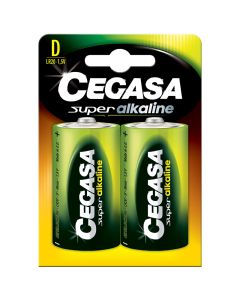 Cegasa Super alkaline battery LR20 D 1,5V 2 units