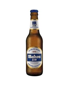 Alcohol-free beer Mahou Sin 25 cl bottle