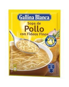 Chicken soup with pasta Gallina Blanca 71 g packet