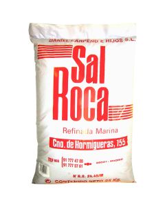 Roca Granulated salt 25 kg bag