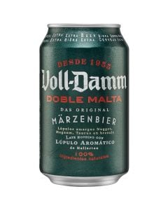 Beer Voll Damm Double Malt 33 cl can