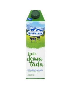 Skimmed milk Central Lechera Asturiana 1l carton