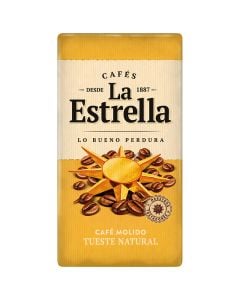 Natural roast ground coffee La Estrella 250 g