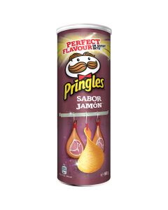 Chips Pringles ham flavor 165 g canister