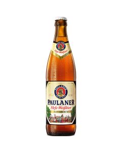 Wheat beer Paulaner Weissbier Naturtrub 50 cl bottle