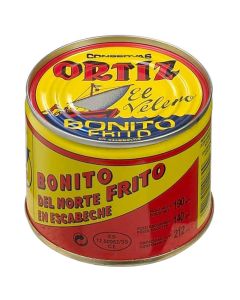 White tuna fried in brine Ortiz 140 g tin