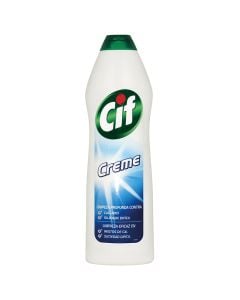 Bathroom cleaner Cif white cream 750 ml bottle