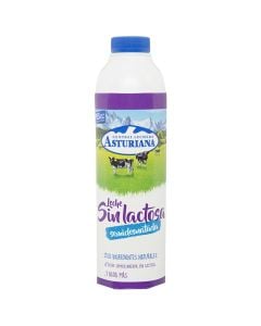 Lactose-free milk enriched with calcium Central Lechera Asturiana 1 liter bottle