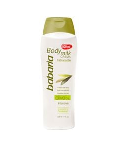 Body cream milk olive oil Babaria 400 ml