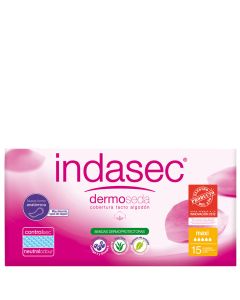 Pads for light incontinence Indasec maxi 15 units