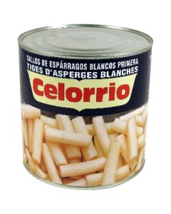 White asparagus stems Celorrio can 1,6 kg