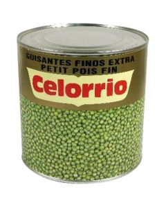 Peas in brine Celorrio extra can 1,6 kg
