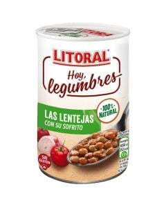 Lentils grandma style Litoral 425 g tin