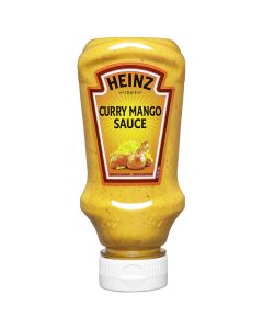 Curry sauce with mango Heinz top down 220 ml