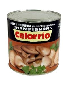 Whole wild mushroom Celorrio 1,3 kg tin