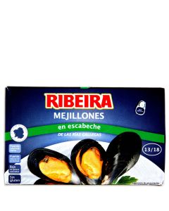 Mussels in pickled sauce Ribeira 13/18 pieces 69 g tin