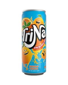 Orange soda Trina 33 cl can