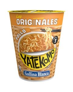 Chicken pasta oriental flavor yatekomo Gallina Blanca 60 g