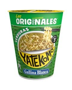 Pasta oriental vegetables taste yatekomo Gallina Blanca 59 g