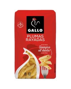 Gallo Macarrones rayados plumas bolsa 450 g