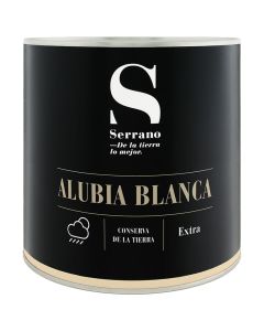 Cooked white beans Conservas Serrano 2,5 kg tin
