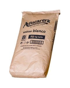 White sugar Sack Azucarera 25 kg