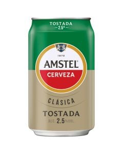 Amstel Toasted beer Clasica 33 cl can