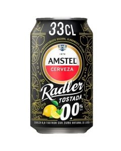 Amstel Toasted alcohol-free beer with lemon 33 cl can
