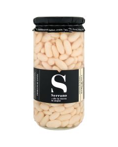 Conservas Serrano cooked white beans 660 g jar