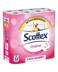 Toilet Paper Scottex original package 32 rolls