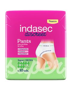 Indasec Adult diapers size M 10 units