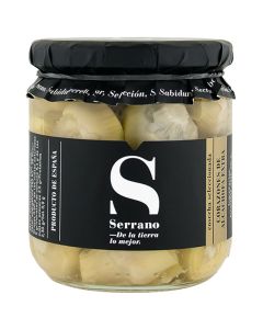 Artichoke hearts Conservas Serrano extra 12/14 pieces 345 g jar