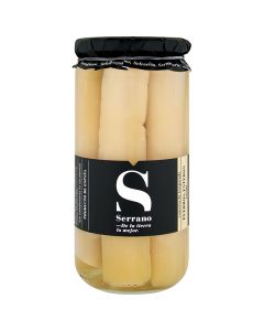Leeks in brine thick Conservas Serrano 700 g jar