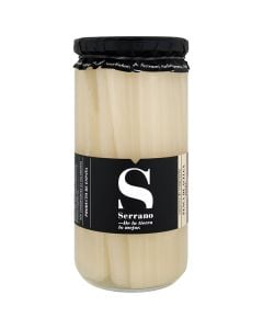 Whole collard leaves in brine Conservas Serrano 700 g jar