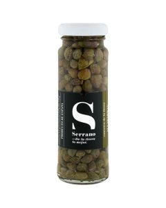 Capers in sherry vinegar Conservas Serrano 100 g jar