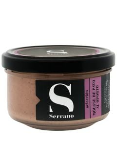 Duck mousse with porto Conservas Serrano 150 g jar