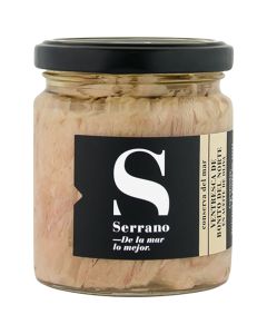 Conservas Serrano tuna belly in olive oil 220 g jar