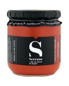 Homemade tomato sauce Conservas Serrano 360 g jar