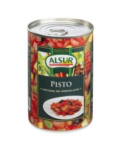 Fried vegetable ratatouille (pisto) Alsur 400 g tin