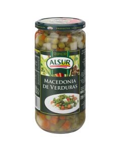 Vegetable salad "macedonia" Alsur 400 g tin