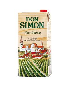 White wine Don Simón 1 l brik