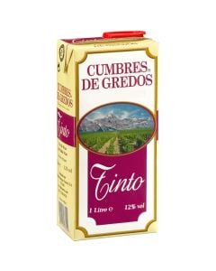 Cumbres de Gredos red wine 1 litre brik