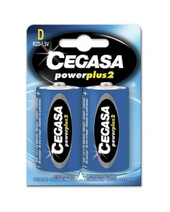 Cegasa Power Plus 2 R20 batteries 2 units