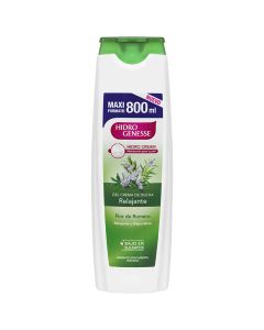 Relaxing bath gel Hidrogenesse rosemary flower 800 ml
