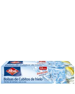 Ice cube bag Albal 10 bags