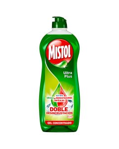 Concentrated dishwasher triple action Mistol ultra plus 650 ml bottle